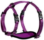 alcott Adventure harnesses - нагръдник за куче Адвенчър, лилав, размер M: 18 см дължина, 35-50 см шия, 58-65 см гръден кош, ширина на лентата 2 см - HSMDPL
