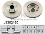 NIPPARTS Disc frana NIPPARTS J3302160 (J3302160)