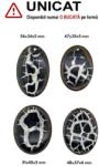  Pandantiv Septaria cu Gaura - Oval - 47-54 x 34-40 x 5-6 mm - 1 Buc