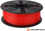 Gembird 3DP-ABS1.75-01-FR ABS Fluorescent Red 1, 75mm 1kg fluoreszkáló piros filament