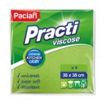 Paclan Practi Viscose univerzális törlőkendő 4 db 35x35 cm