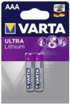 VARTA 6103301402 - 2 buc Baterie litiu ULTRA AAA 1, 5V (VA0181) Baterii de unica folosinta