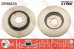 TRW Disc frana TRW SINGLE DF6682S (DF6682S)