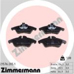 ZIMMERMANN set placute frana, frana disc ZIMMERMANN 21576.205. 1 (21576.205.1)