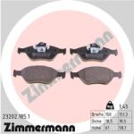 ZIMMERMANN set placute frana, frana disc ZIMMERMANN 23202.185. 1 (23202.185.1)