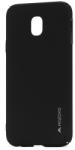 Meleovo Husa Meleovo Carcasa Metallic Slim 360 Samsung Galaxy J3 (2017) Black (culoare mata fina) (MLVMSJ330BK) - vexio