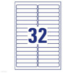 Avery Zweckform Etikett címke speciális L6031REV-25 visszaszedhető 96 x 16, 9 mm 30 ív Avery