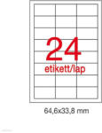 APLI Etikett A1781 33, 8 x 64, 6 mm 500 ív Apli