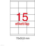 APLI Etikett A1295 50, 8 x 70 mm 100 ív Apli