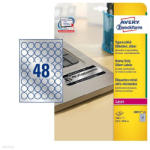 Avery Zweckform Etikett címke speciális L6129-20 ipari ezüst poliészter 30 mm átm. 20 ív Avery