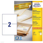 Avery Zweckform Etikett címke univerzális újrahasznosított LR3655 210 x 148 mm