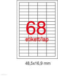 APLI Etikett A1282 48, 5 x 16, 9 mm 100 ív LCA3128 Apli