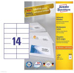 Avery Zweckform Etikett címke univerzális 3653 105 x 42, 3 mm 100 ív Avery