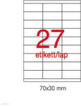 APLI Etikett A10560 30 x 70 mm 500 ív Apli