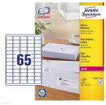Avery Zweckform Etikett címke speciális L7651-100 mini QuickPEEL 38, 1 x 21, 2 mm
