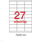 APLI Etikett A1271 30 x 70 mm 100 ív LCA3133 Apli