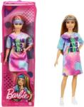Mattel Barbie - Fashionistas - Világosbarna hajú baba - Femme and Fierce ruhában (GRB51)