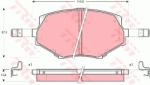 TRW set placute frana, frana disc TRW GDB3103 (GDB3103)