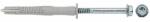 Fischer dübel uni. 14x100 48725 fss+hatlapfejű csavar
