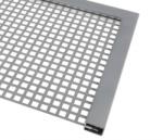 Metalproduct Lemez rács keretező profil lemez keret 20x30 mm 1, 7 mm vastag lemezhez horganyzott acél 3000 mm