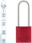 ABUS 72/30HB50 LOTO hosszúkengyelű munkavédelmi kizáró lakat - Piros - 018084 (018084)