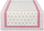 Clayre & Eef Fata de masa bumbac Romantic 50*140 cm (CCGAR64) Fata de masa