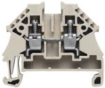 Weidmüller 1042600000 WDU 4N Átvezető sorkapocs, Csavaros csatlakozás, 4 mm2; , 500 V, 32 A, Sötétbézs (1042600000)
