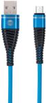  Cablu de date - Forever Shark - Micro-Usb, 2A, 100cm Albastru