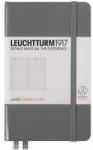 LEUCHTTURM1917 Caiet cu elastic A6, 94 file, dictando, Leuchtturm1917 antracit LT344775