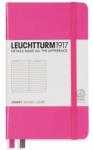 LEUCHTTURM1917 Caiet cu elastic A6, 94 file, dictando, Leuchtturm1917 roz LT348105