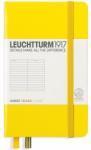 Leuchtturm Caiet cu elastic A6, 94 file, dictando, Leuchtturm1917 galben LT344794