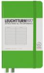 LEUCHTTURM1917 Caiet cu elastic A6, 94 file, dictando, Leuchtturm1917 vernil LT357484