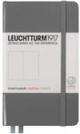 LEUCHTTURM1917 Caiet cu elastic A6, 94 file, punctat, Leuchtturm1917 antracit LT344778