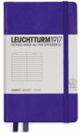 LEUCHTTURM1917 Caiet cu elastic A6, 94 file, dictando, Leuchtturm1917 violet LT346681