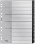 LEITZ Index Leitz Recycle, PP, partial reciclat, reciclabil, A4 MAXI, 1-31, negru E12180000