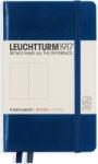 Leuchtturm Caiet cu elastic A6, 94 file, punctat, Leuchtturm1917 albastru navy LT342921