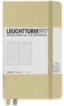 LEUCHTTURM1917 Caiet cu elastic A6, 94 file, dictando, Leuchtturm1917 nisipiu LT354588