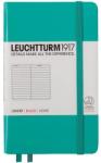 LEUCHTTURM1917 Caiet cu elastic A6, 94 file, dictando, Leuchtturm1917 turcoaz LT344786