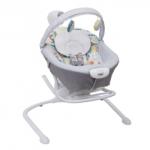 Graco - Balansoar 2 in 1 Duet Sway, Patchwork (G1AQ998PTWEU) Balansoar bebelusi