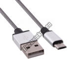  E252SI Harisnyázott microUSB kábel
