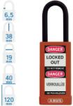 ABUS 74LB/40 LOTO hosszúkengyelű munkavédelmi kizáró lakat - Piros - 349706 (349706)