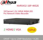 Dahua 32-channel NVR NVR5432-16P-4KS2E