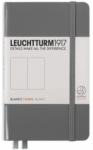 LEUCHTTURM1917 Caiet cu elastic A6, 94 file, velin, Leuchtturm1917 antracit LT344779