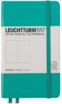 LEUCHTTURM1917 Caiet cu elastic A6, 94 file, velin, Leuchtturm1917 turcoaz LT344789