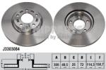NIPPARTS Disc frana NIPPARTS J3303084 (J3303084)