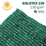 Sun-Life Árnyékoló háló, belátásgátló GOLDTEX230 1, 2 m ár/folyóméter (28531fm)