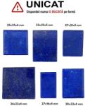  Cabochon Lapis Lazuli de Forma Patrata - Dreptunghi - 30-35 x 20-24 x 4-5 mm