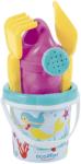 Ecoiffier Set găleată 12 cm Prințesă Écoiffier cu imprimare IML și stropitoare de la 18 luni (ECO675)