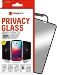 E. V. I E. V. I. Displex Privacy Glass 3D Apple iPhone XR/11 Edzett üveg kijelzővédő - Fekete (01186)