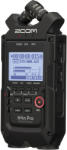 Zoom H4n Pro 4-Input / 4-Track Portable Handy Recorder with Onboard X/Y Mic Capsule (Black) (H4N-PRO-BK)